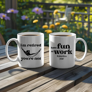 Taza De Café Regalo divertido de despedida para jubilados para 