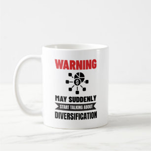 Taza De Café Regalo divertido de finanzas para inversores para