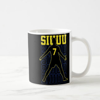 Taza De Café Regalo divertido de fútbol Siuuuu para fanáticos d