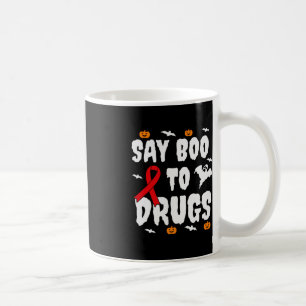 Taza De Café Regalo divertido de Halloween dice boo a la toma d