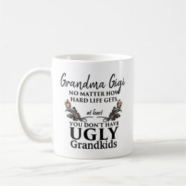 Taza De Café Regalo divertido de la abuela - ningunos nietos