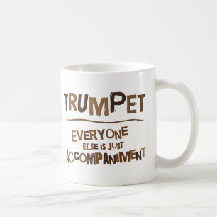 Taza De Café Regalo divertido de la trompeta