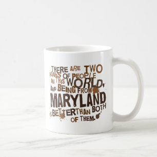 Taza De Café Regalo (divertido) de Maryland