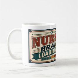 Taza De Café Regalo divertido de meme de enfermera cargando cer