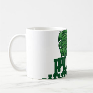 Taza De Café Regalo divertido de Monstera para el marido amante