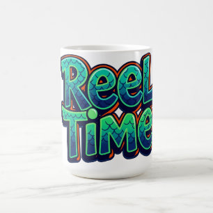 Taza De Café Regalo Divertido de Pesca en Tiempo Real para Pesc