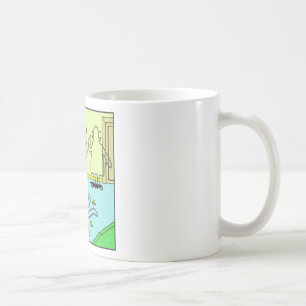Taza De Café Regalo Divertido de Policía Esquema de Tiza y Cole