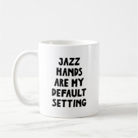 Regalo divertido de teatro musical Jazz Hands Acto