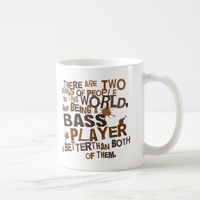 Taza De Café Regalo (divertido) del bajista (Derecha)
