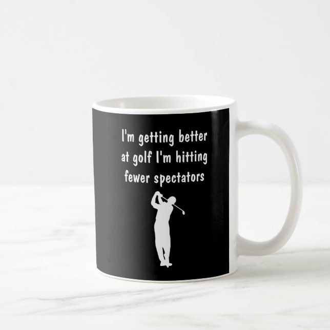Taza De Café Regalo divertido del ejecutivo del golf (Derecha)