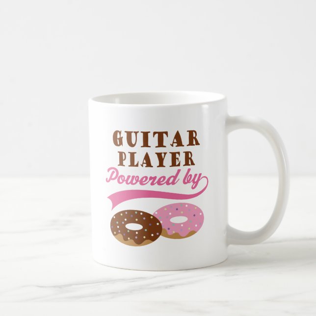 Taza De Café Regalo divertido del guitarrista (Derecha)
