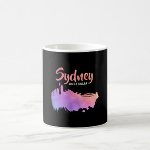 Taza De Café Regalo divertido en Sydney Australia City Cityscap