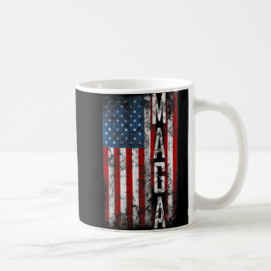 Taza De Café Regalo divertido para amante de la bandera america