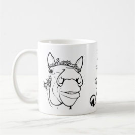 Taza De Café Regalo divertido para amantes de caballos con ambi