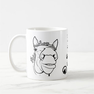 Taza De Café Regalo divertido para amantes de caballos con ambi