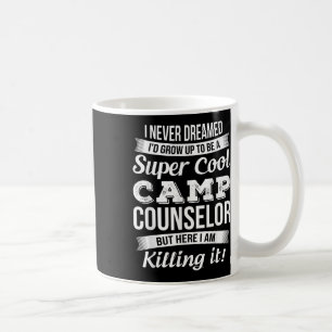 Taza De Café Regalo divertido para consejero de campamento