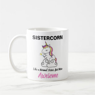 Taza De Café Regalo Divertido Para Cumpleaños De Hermana Regalo