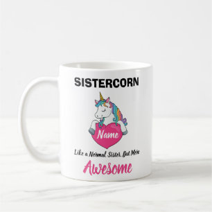 Taza De Café Regalo Divertido Para Cumpleaños De Hermana Regalo