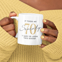 Taza De Café Regalo divertido para el 70 cumpleaños