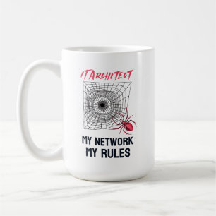 Taza De Café Regalo divertido para el administrador de la red d