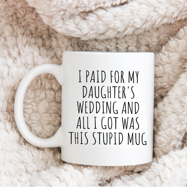 Taza De Café Regalo divertido para el padre de la novia, regalo (Subido por el creador)