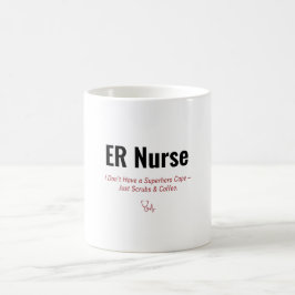Taza De Café Regalo divertido para enfermera de urgencias — No 