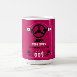 Taza De Café Regalo divertido para instructor de conducir