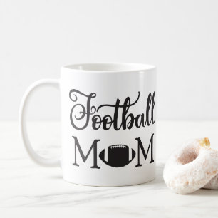 Taza De Café Regalo divertido para mamá de fútbol americano uni