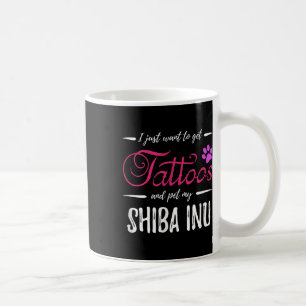 Taza De Café Regalo divertido para mamá perruna amante de Shiba