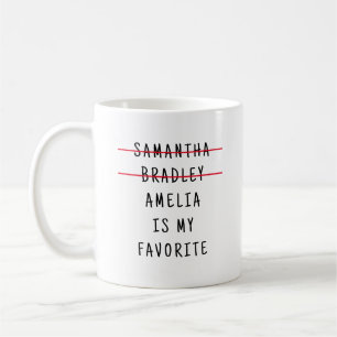 Taza De Café Regalo divertido para padres del hijo o hija favor