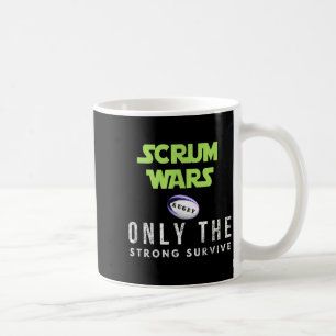 Taza De Café Regalo Divertido Scrum Wars Rugby , Adultos Y Niño