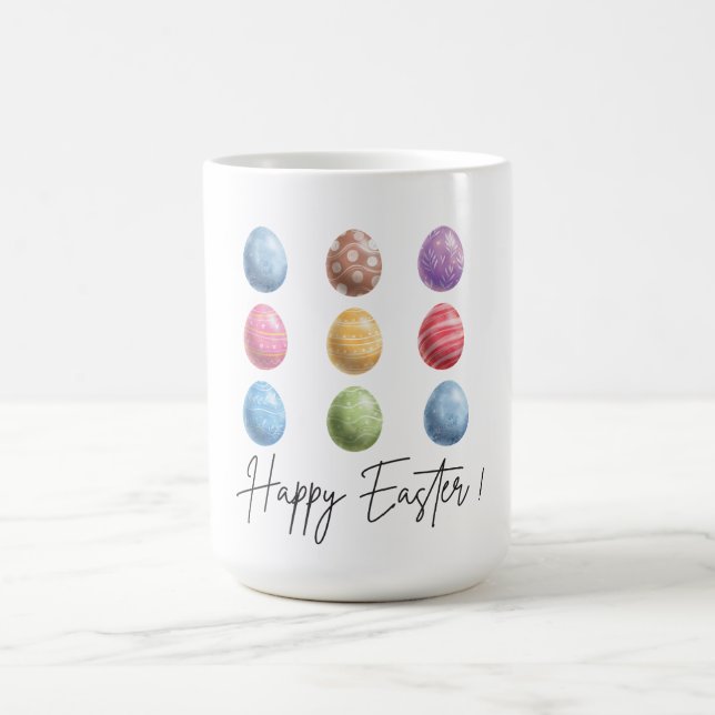Taza De Café Regalo feliz del Día de Pascua para ella (Centro)