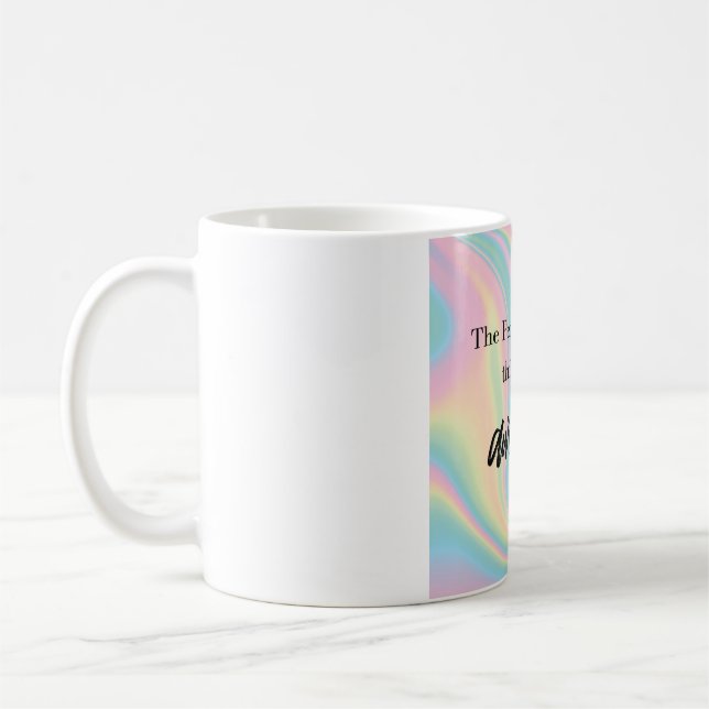 Taza De Café Regalo femenino colorido y personalizado (Izquierda)