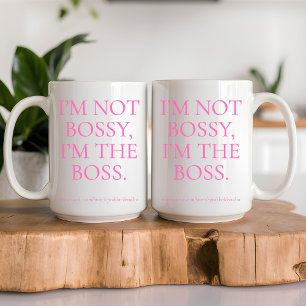 Taza De Café Regalo feminista personalizado para la oficina de 