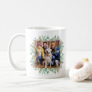 Taza De Café Regalo fotográfico de Navidades Personalizados de