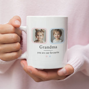 Taza De Café Regalo fotográfico personalizado de la abuela