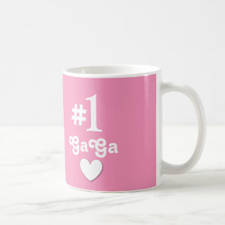 Taza De Café Regalo GaGa del número 1 para la abuela