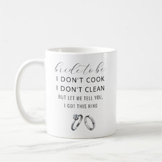 Taza De Café Regalo gracioso personalizado para una ducha de no