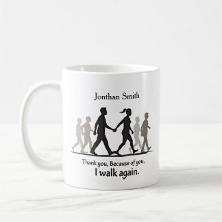 Taza De Café Regalo gráfico de agradecimiento para fisioterapeu