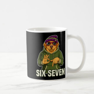 Taza De Café Regalo Gráfico Retro Seis Siete Retriever Dorado H
