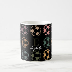 Taza De Café Regalo inicial personalizado para fanáticos del fú