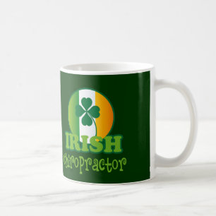 Taza De Café Regalo irlandés del Chiropractor