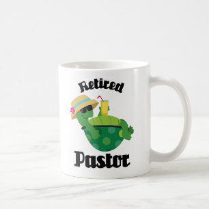 Taza De Café Regalo jubilado del pastor