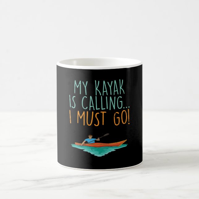 Taza De Café Regalo Kayak (Centro)