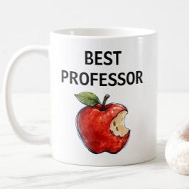 Taza De Café REGALO MEJOR PROFESOR Educador de Apple