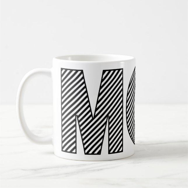 Taza De Café Regalo moderno para mamá (Izquierda)
