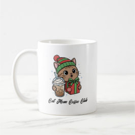 Taza De Café Regalo Navideño de Kawaii Kitty para Amantes de lo
