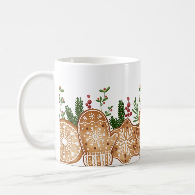 Taza De Café Regalo navideño de navidad navideña, regalo de nav (Izquierda)