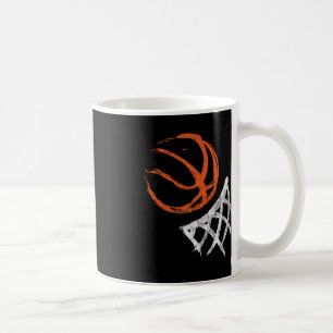 Taza De Café Regalo para aficionados al básquetbol masculino fe
