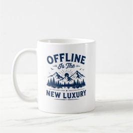 Taza De Café Regalo para amante de la naturaleza fuera de línea